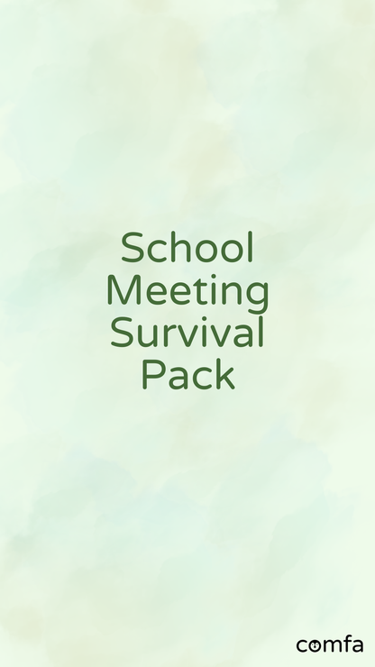 School Meeting Survival Pack