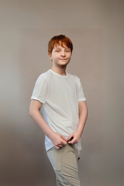 Kids Fidget-T – Short Sleeve- Black