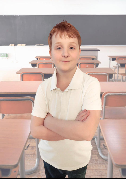 Fidget-T School Polo (PREORDER ONLY)