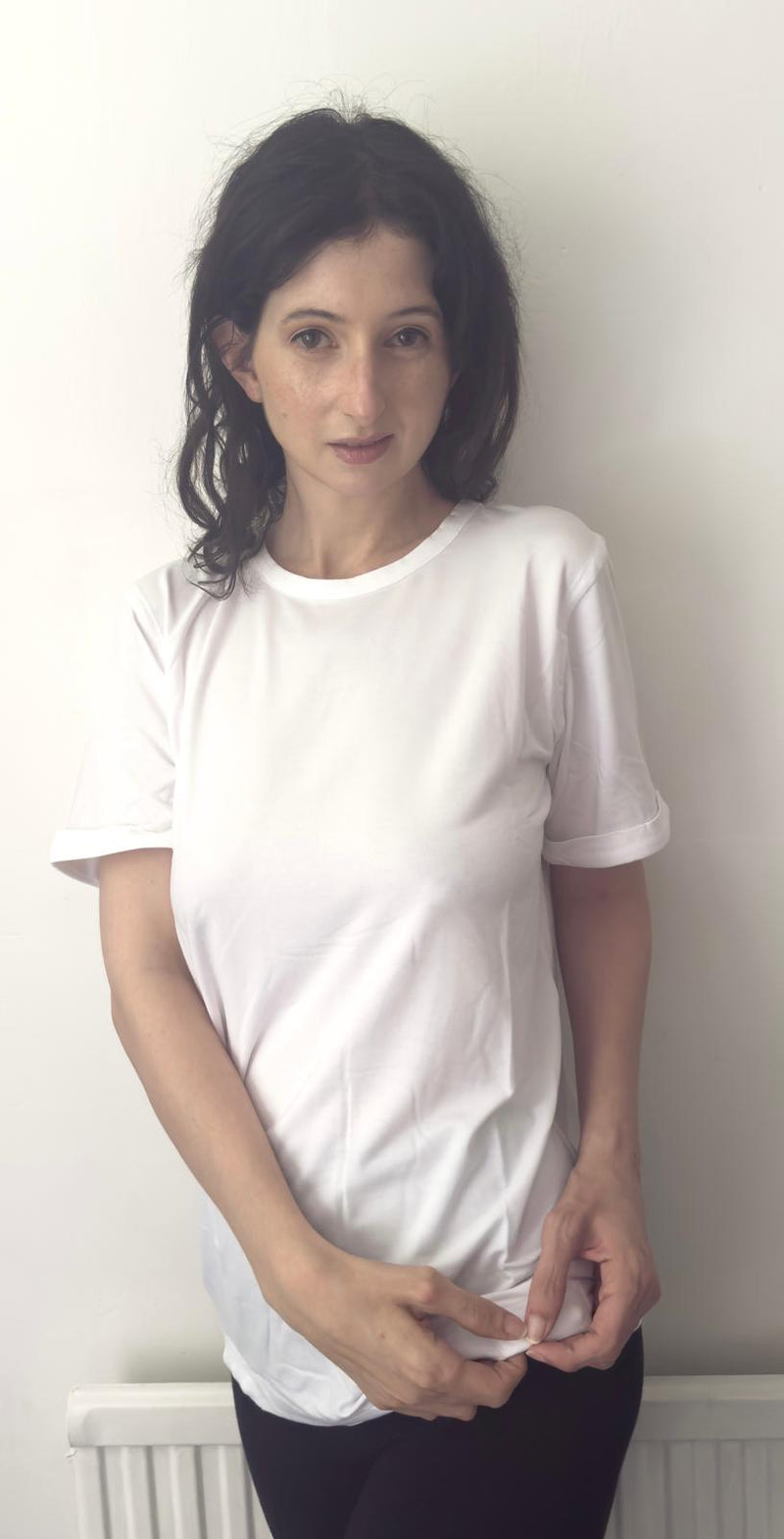 Adult Fidget-T Short Sleeve-White