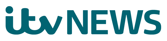 The logo for the news outlet ITV news
